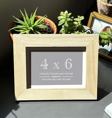 Miniatura 2 de R and R Imports Salvo North Carolina Souvenir - Marco de fotos de madera con diseño de coordenadas de 4 x 6 pulgadas