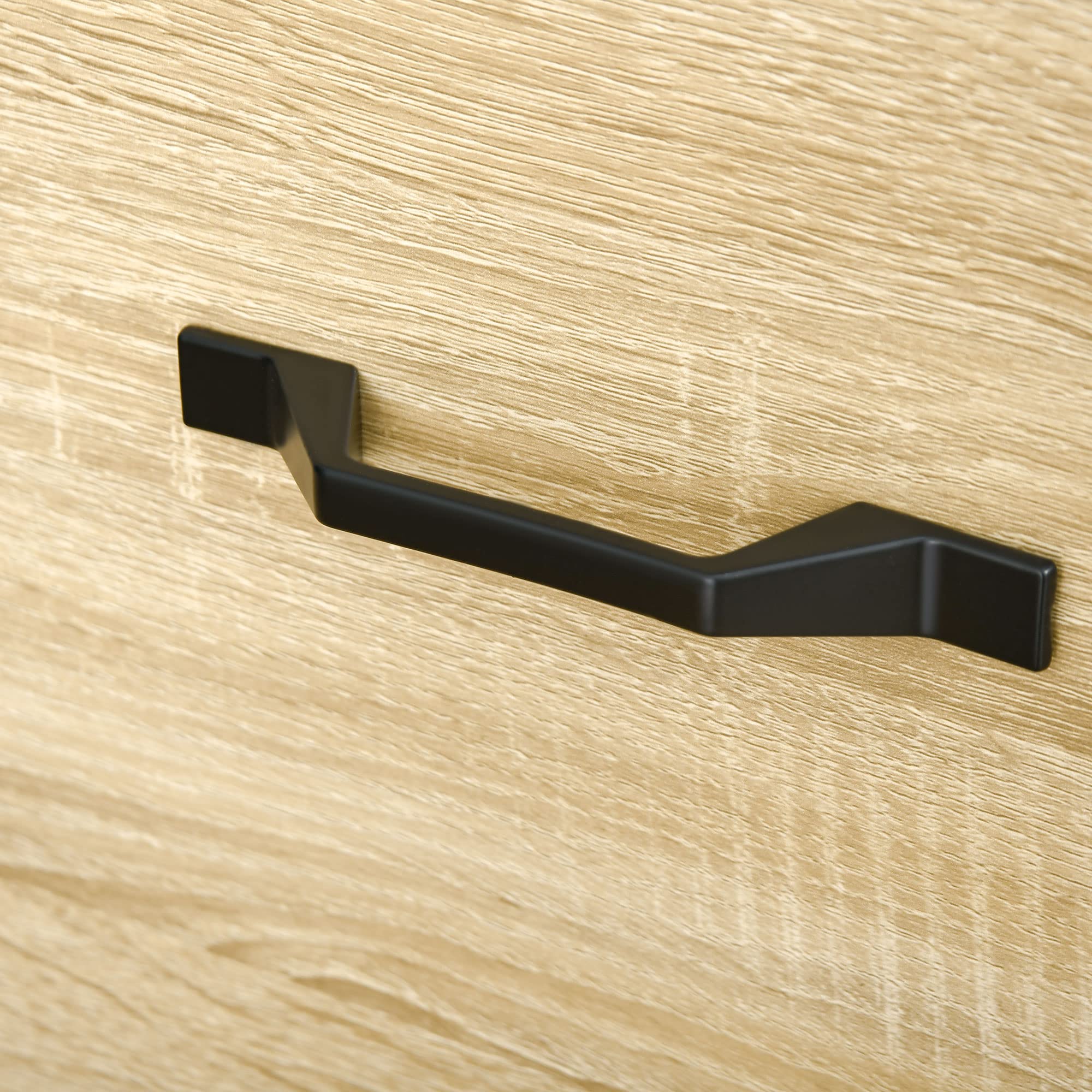 Vinsetto Mobile Multiuso per Ufficio in Legno, Cassettiera con Ruote Porta Stampante con 5 Ruote, Cassetto e Ripiano Regolabile, 77x40x73cm, Legno