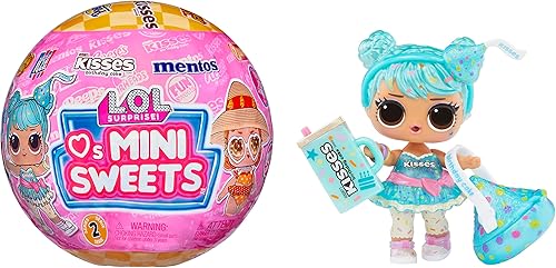 L.O.L. Surprise! Loves Mini Sweets Series 2 con 7 sorpresas, accesorios, muñeca de edición limitada, tema de caramelo, muñeca coleccionable, gran