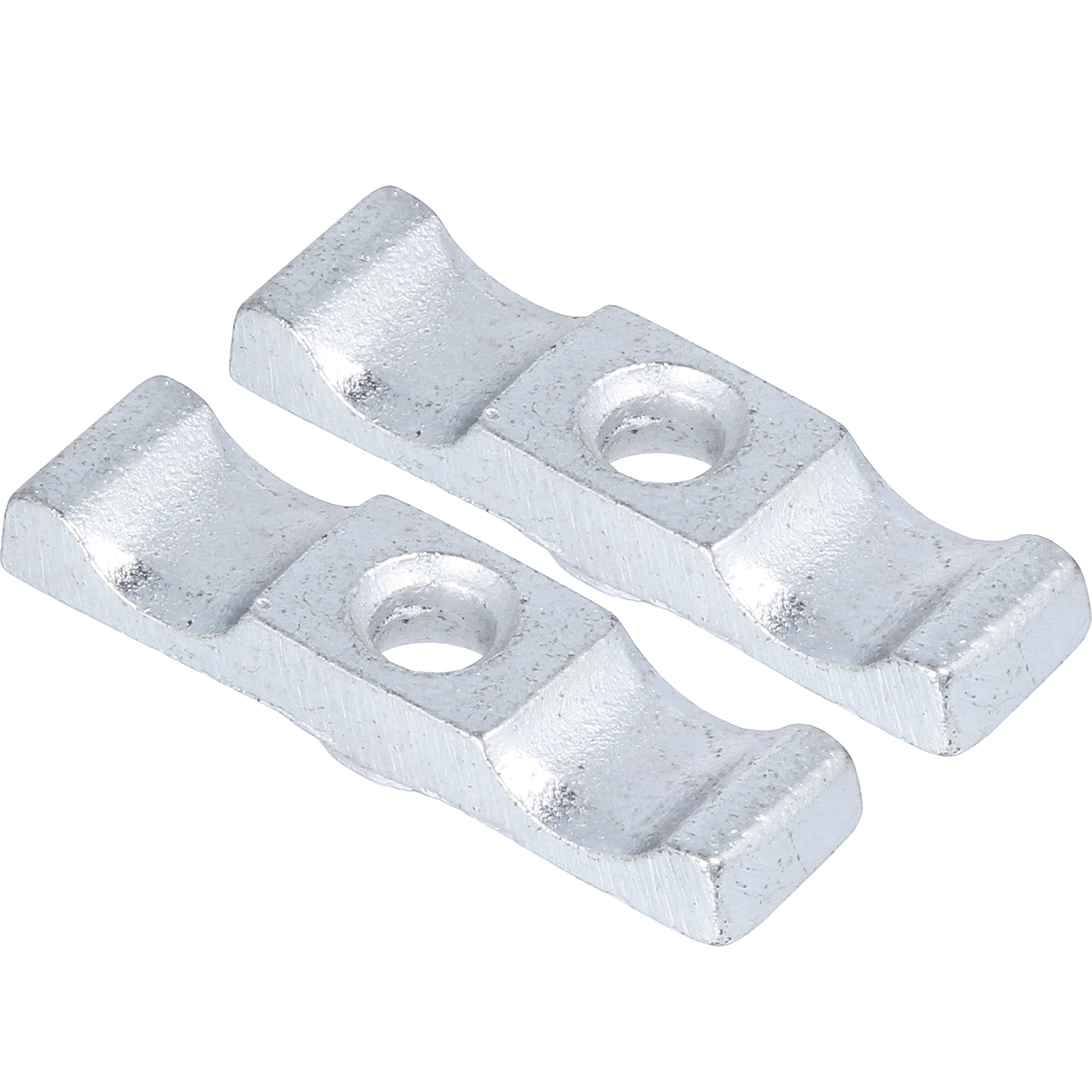 White Hinge White Pack Of 2 Zinc Turn Button Catches | 50Mm