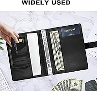 Vista 7 de Carpeta A5 con 6 anillos, mini carpeta de tarjetas fotográficas para papel de relleno A5, planificador personal de hojas sueltas con cierre de Negro