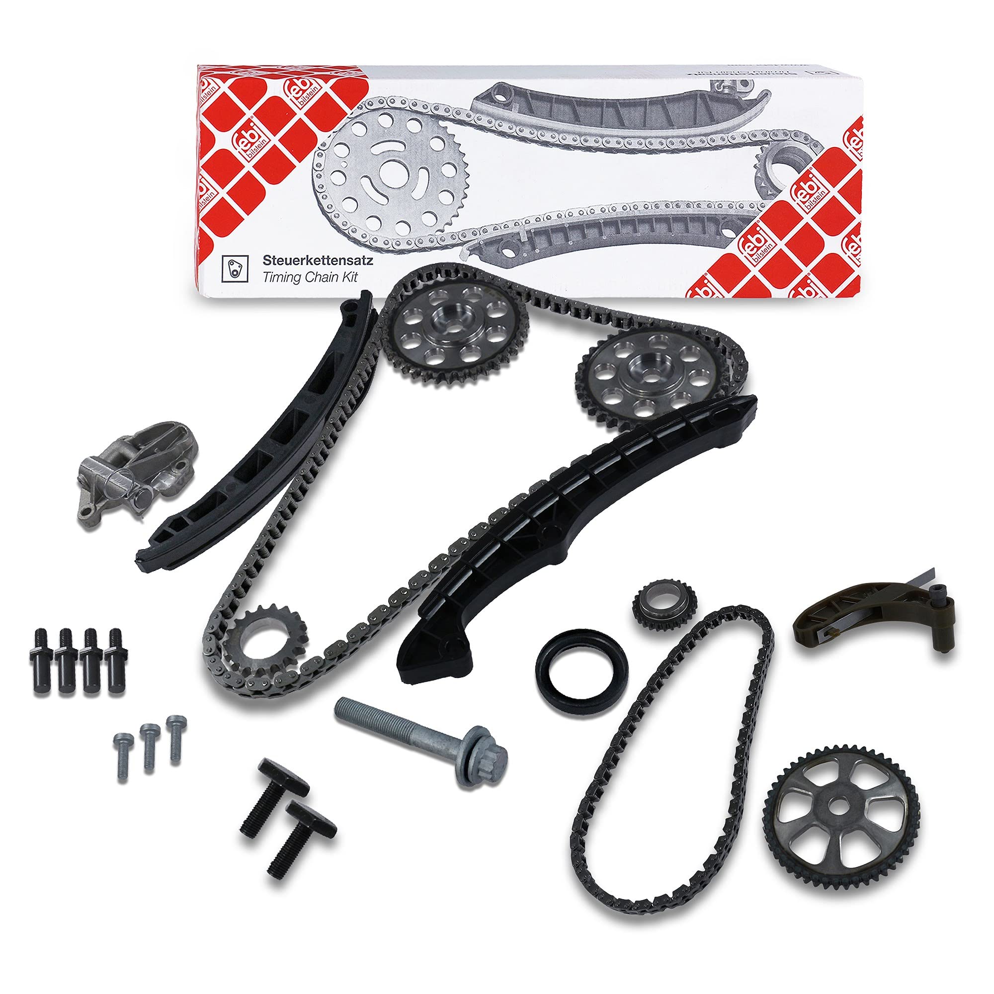 Timing Chain Kit fits SKODA RAPID 1.2 12 to 15 CGPC 03C109158AS7 03C109469KS7