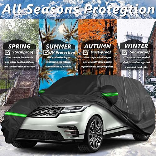 Miniatura 2 de Fundas impermeables para coche Land Rover Range Rover Sport 2013-2023, impermeables, para todo tipo de clima, sol, lluvia, protección contra el