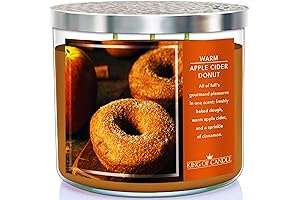 Warm, Cozy Fall Candle Pack: Apple Cider Donut and Cinnamon Sugar