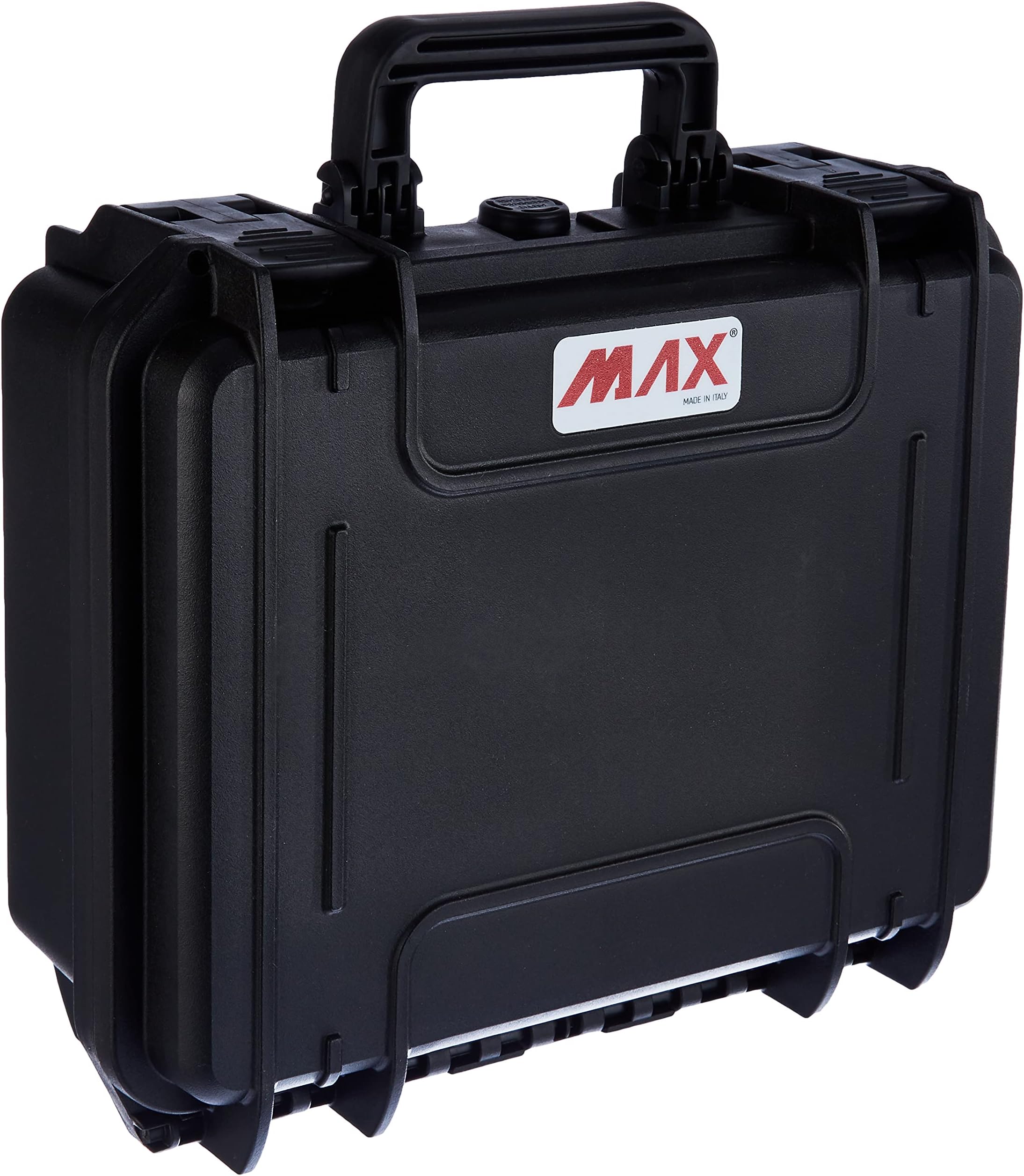 Max MAX300S.079 IP67 Rated Waterproof Durable Watertight Equipment Photography Hard Carry Pick & Pluck Foam Plastic, Flight Case, Tool Box, Black