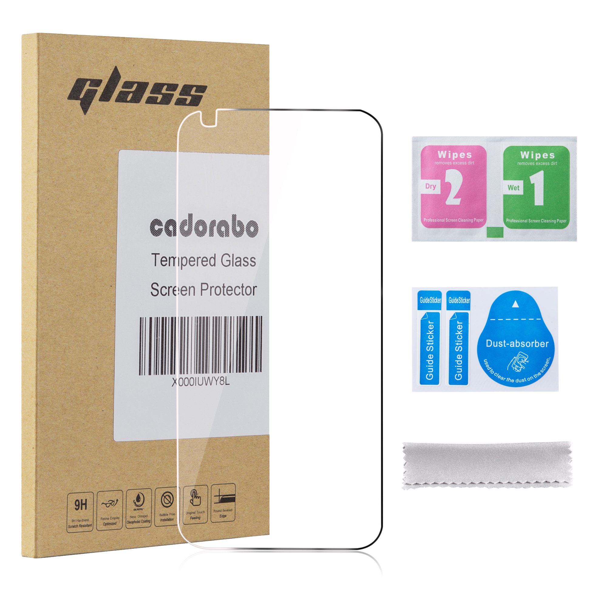 Cadorabo Pellicola Protettiva compatibile con Huawei P Smart S in