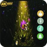 ビーガーデン - 花粉媒介者の自然の風景と庭の音