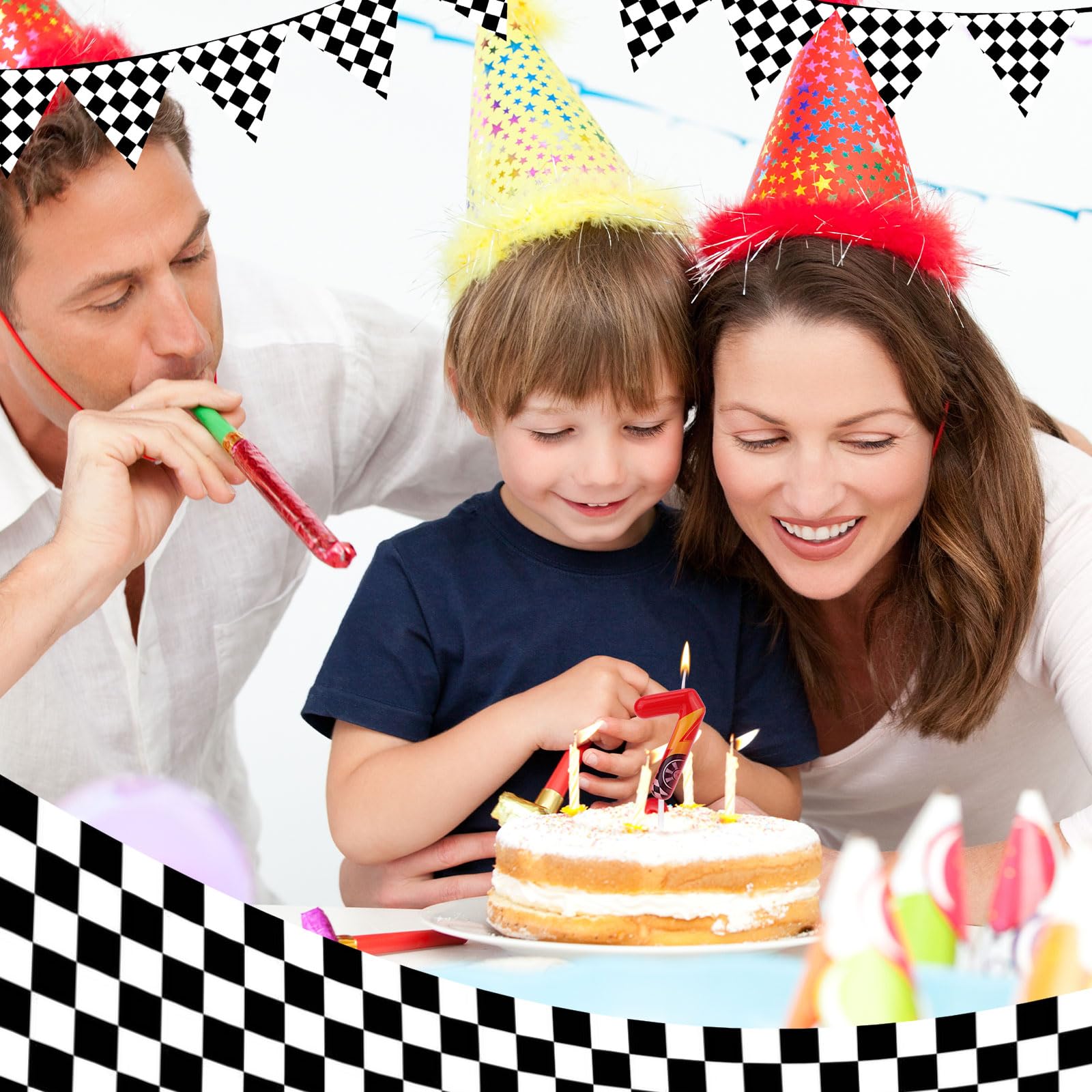 Zi Lan Bougie D'anniversaire Sur Le Thème De La Voiture De