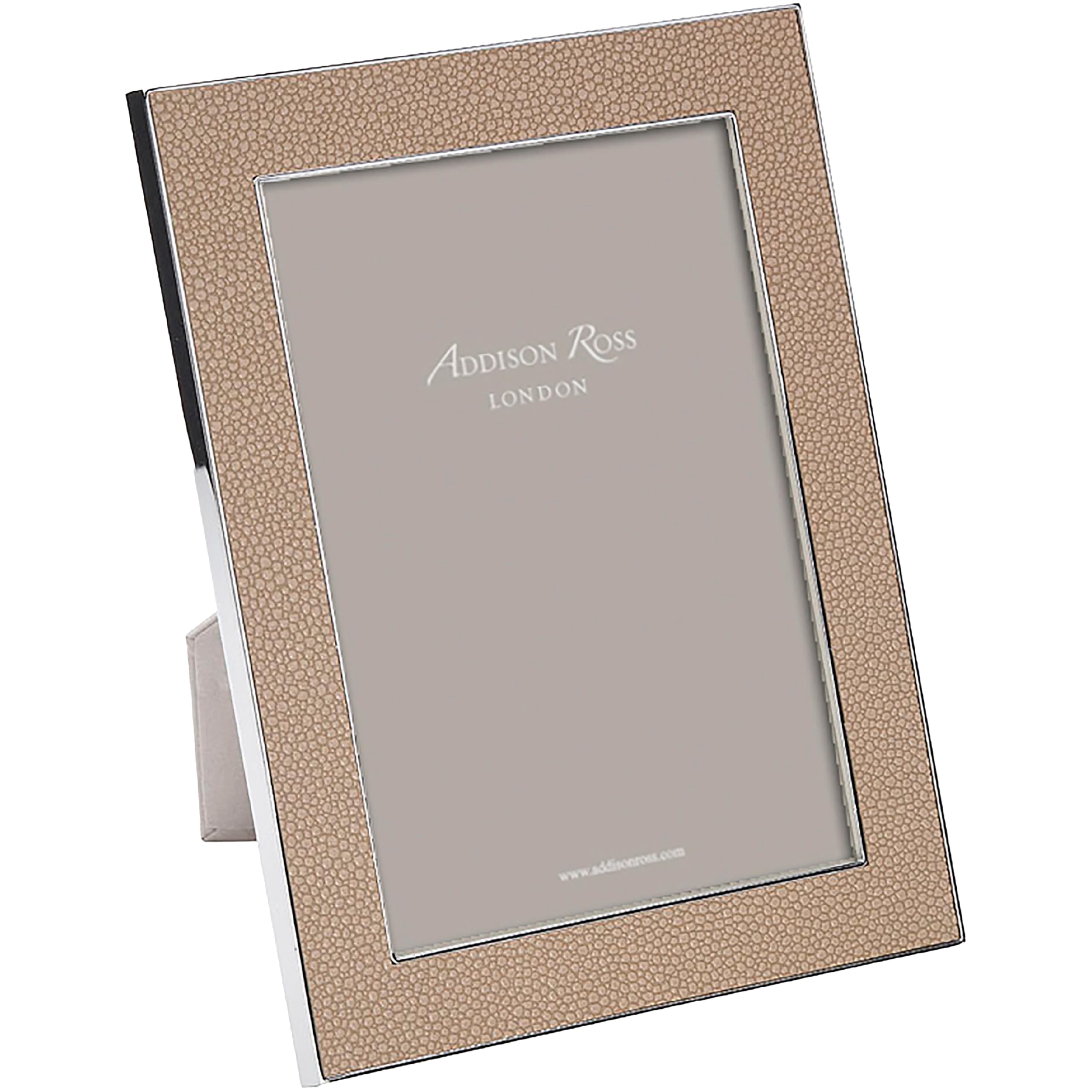 Addison Ross Ltd Uk Silver Sand Shagreen & Frame