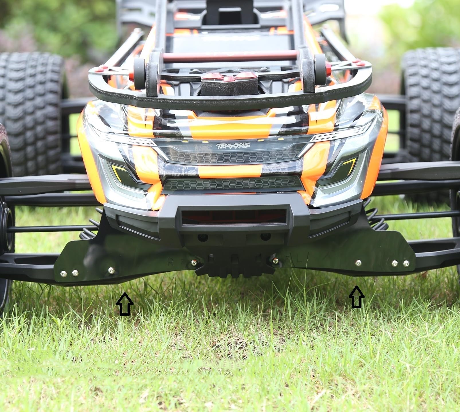 Levigo RC Vorne Hinten A-Arm Kotflügel Kompatibel Mit Traxxas 1/6 XRT 1/5 X-MAXX RC Vorne Hinten Schwinge Schutz Board Upgrade Teile