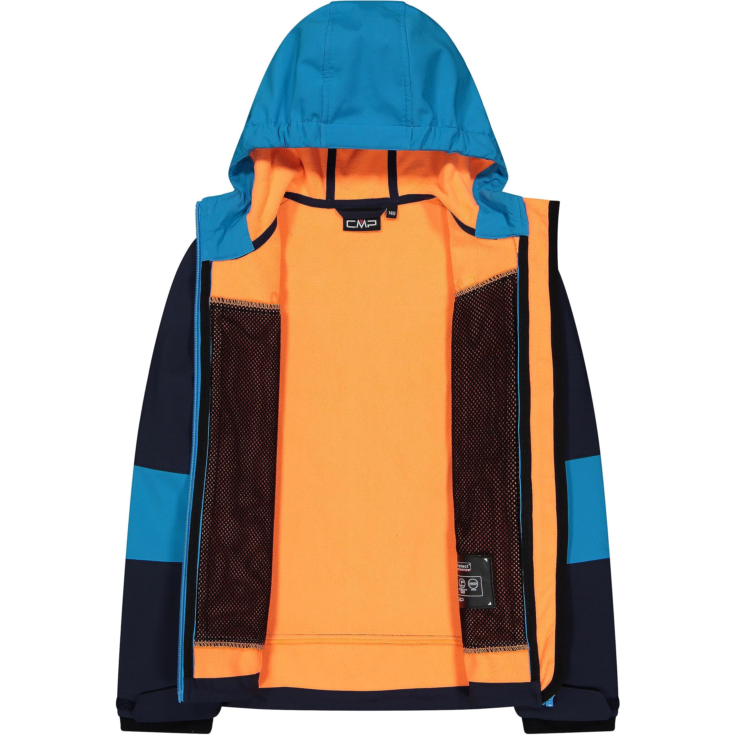 CMP Veste enfant à capuche fixe B.Bleu-Danube 152