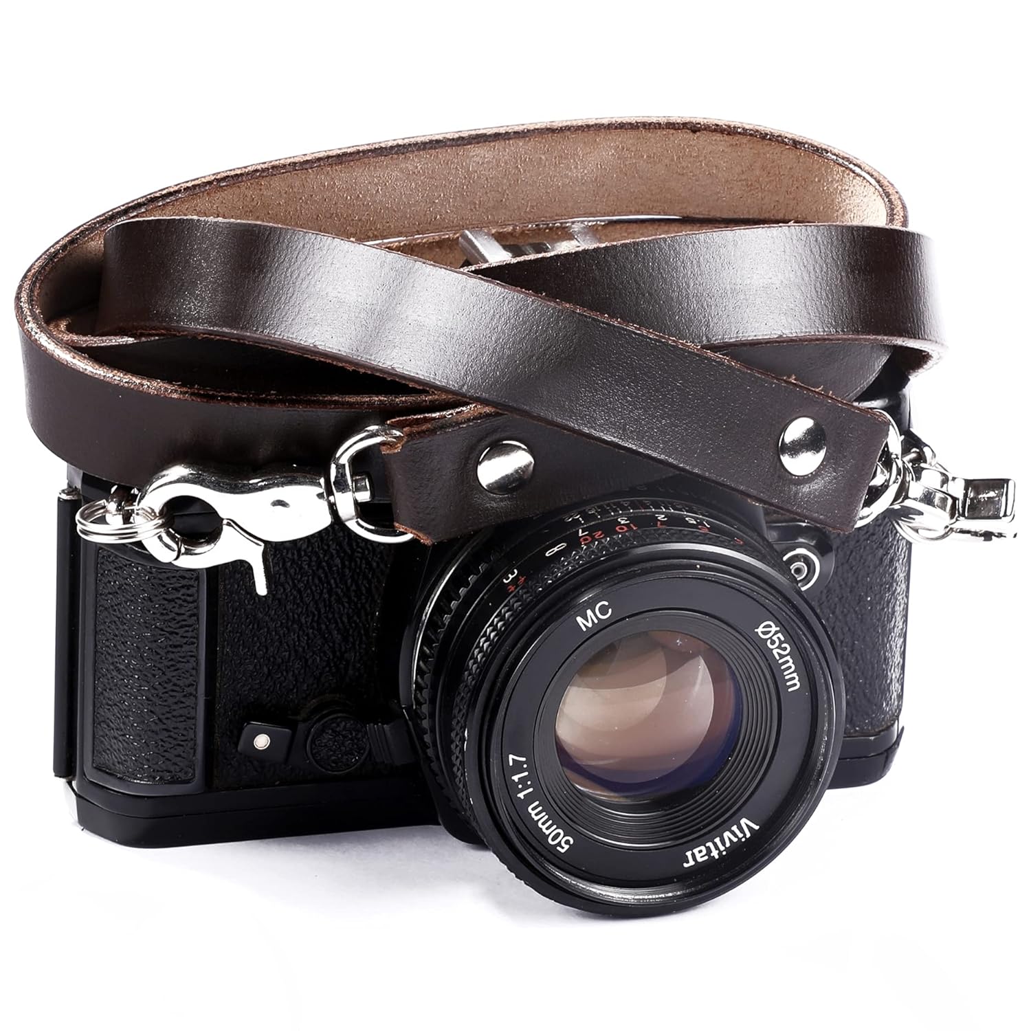 Xaperture Quick Release Leather Camera Neck Straps for DSLR/SLR and mirrorless Cameras