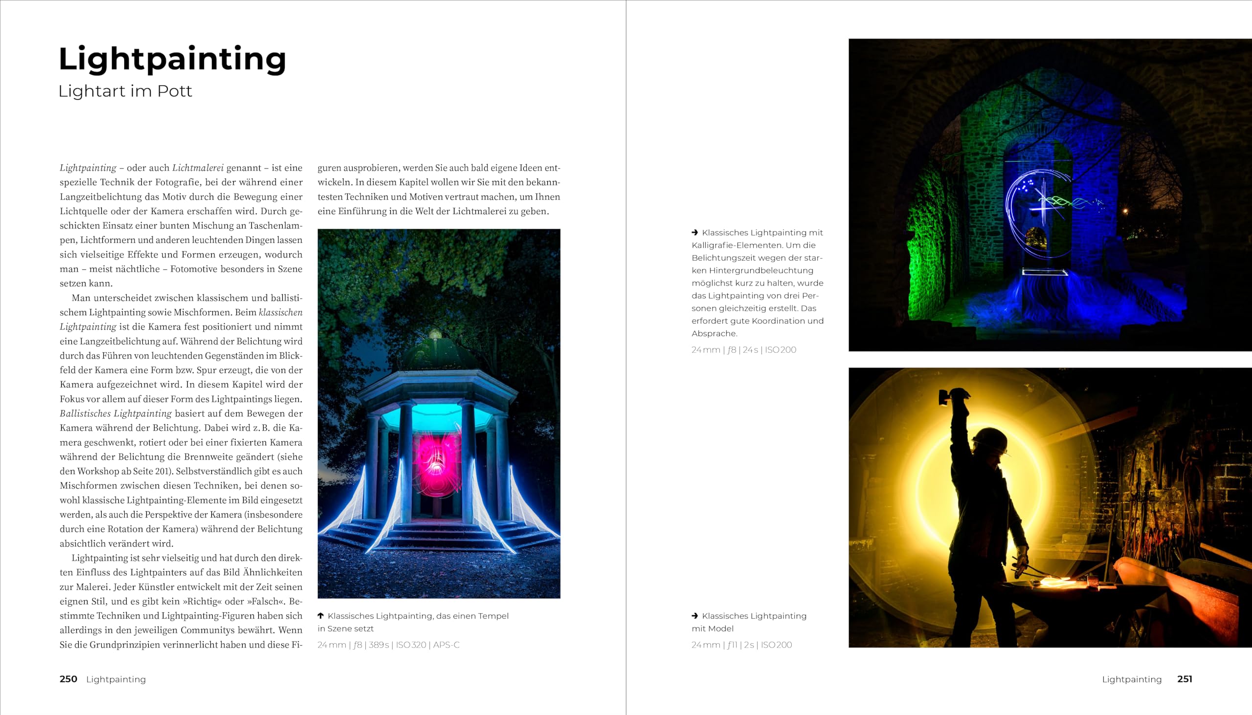 Nachtfotografie: Kreativ fotografieren mit Langzeitbelichtung, Lightpainting und Available Light. Wissen, Workshops und Inspiration
