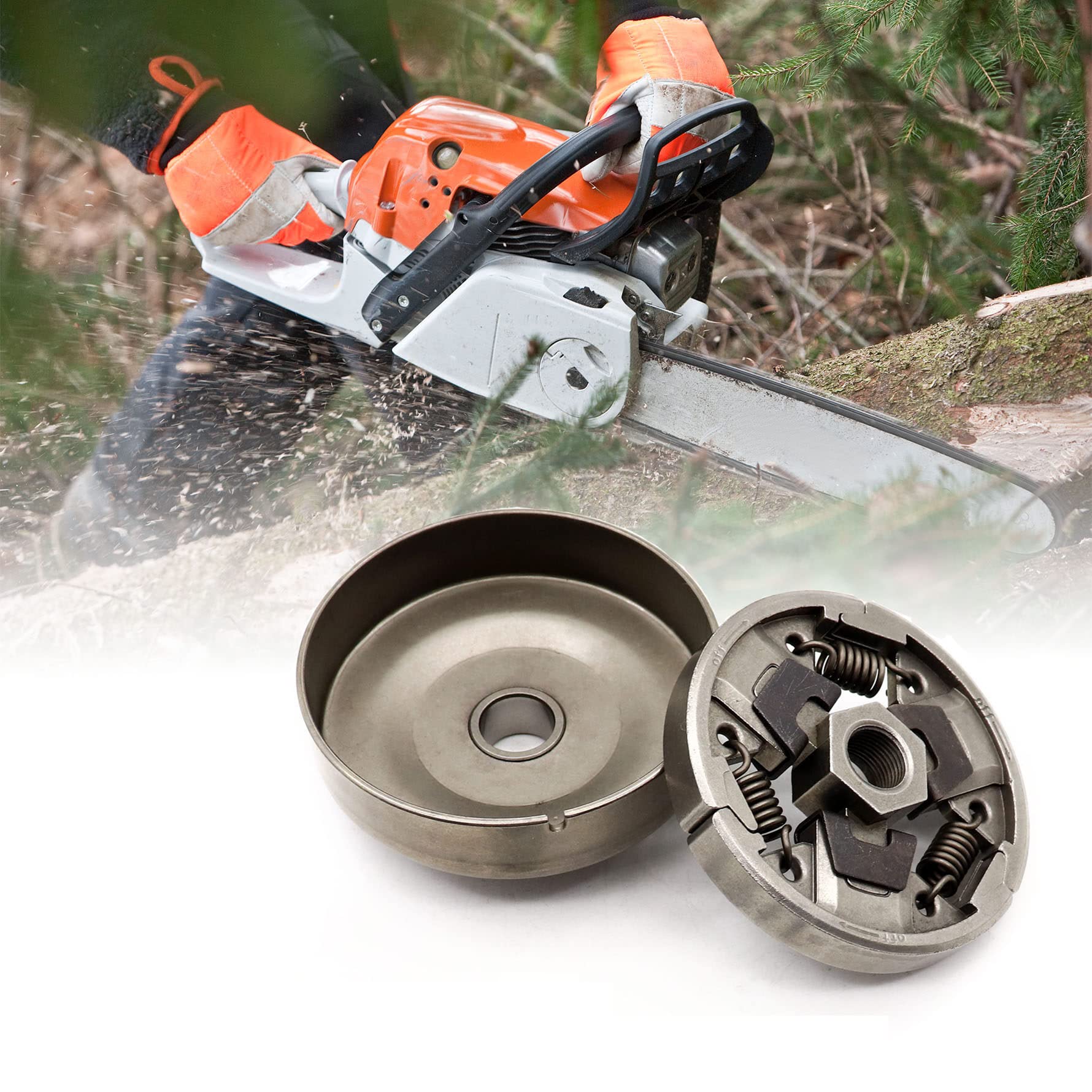 Clutch Drum Kit For Stihl MS271 MS291 MS 291 271 .325-7T Chainsaw Spur Sprocket