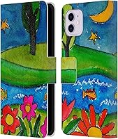 Vista 16 de Head Case Designs Officially Licensed Wyanne Half Light Nature 2 Leather Wallet Case Compatible with Apple iPhone 11