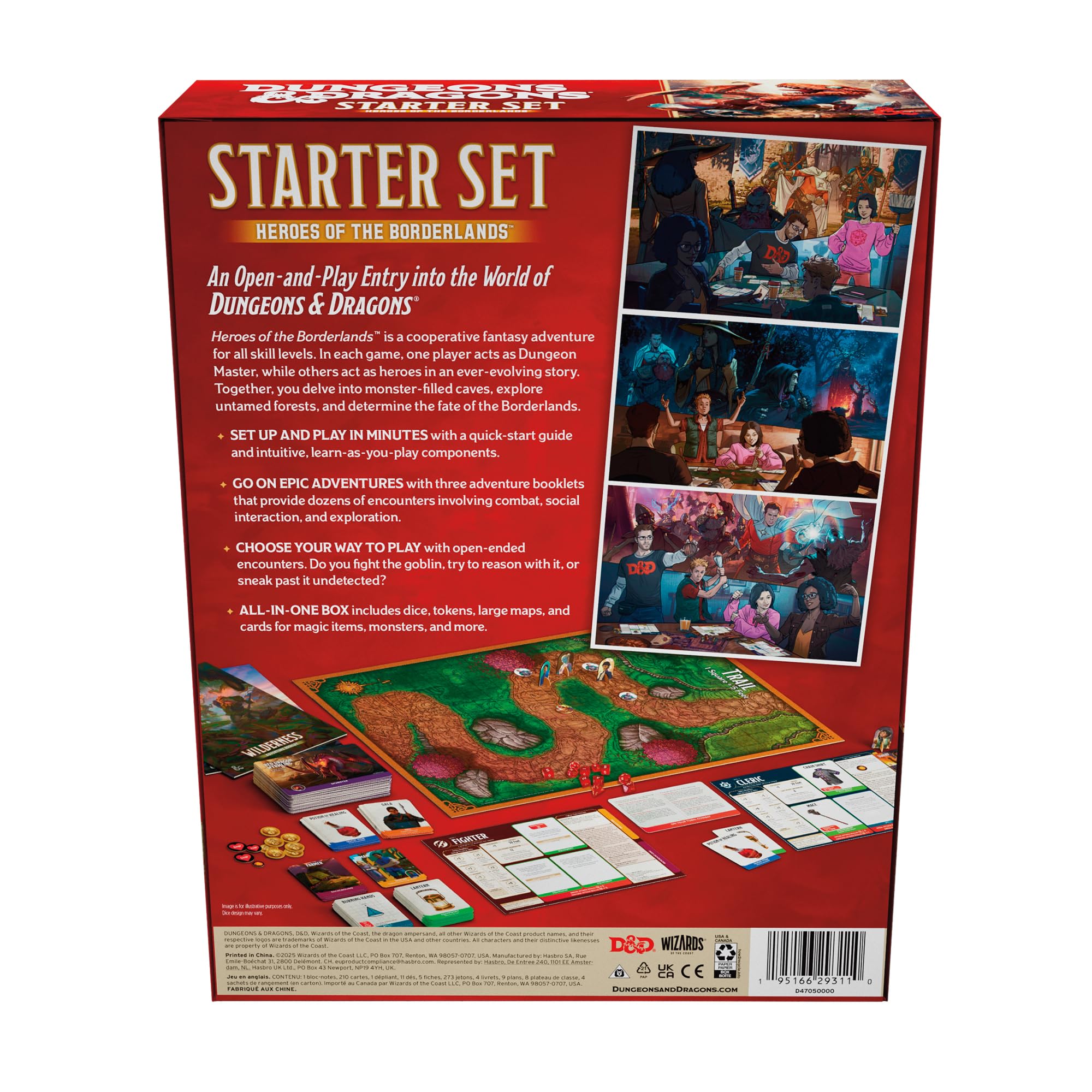 Caja de Inicio de Dungeons & Dragons: Heroes of The Borderlands