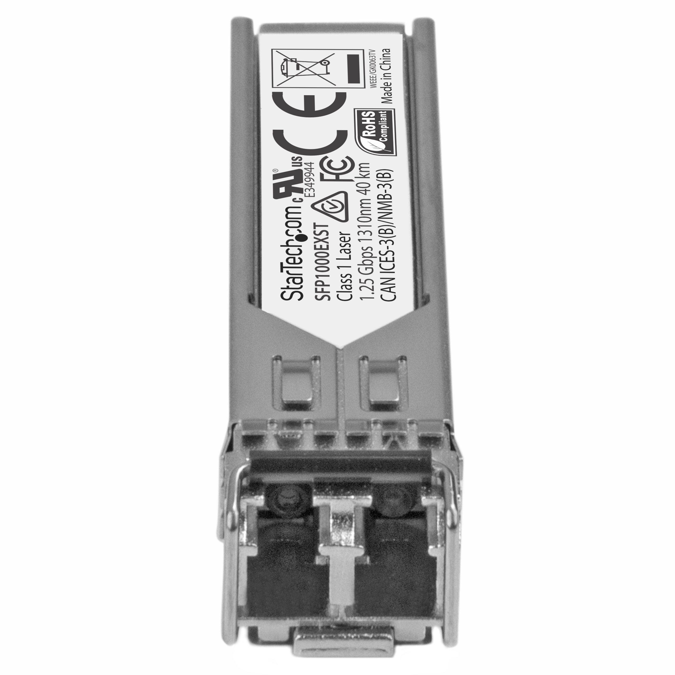 StarTech Module SFP 1000Base-EX Gigabit - Monomode LC 40km - Conforme MSA | Fibre optique, Faible consommation, Garantie à vie, 1310nm