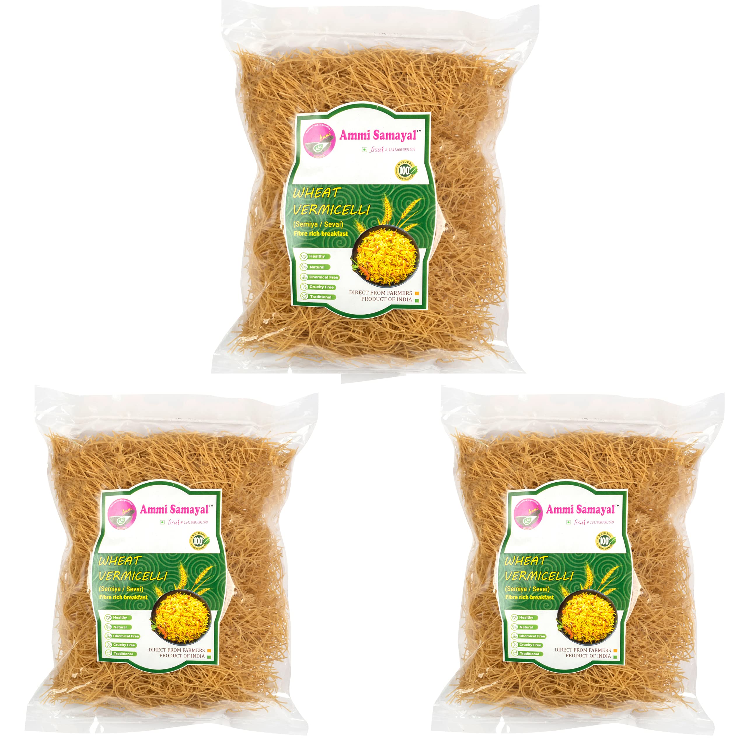See full amazon price history chart for Ammi Samayal Wheat Vermicelli (Semia)| Premium and Organic Sevai | Control Blood Sugar Levels | Gehoon Semia | Roasted Pantry Semiya | South Indian Sevaiya | Fiber-Rich Breakfast | Pack -3 | 350g each Ammi Samayal Wheat Vermicelli (Semia)| Premium and Organic Sevai | Control Blood Sugar Levels | Gehoon Semia | Roasted Pantry Semiya | South Indian Sevaiya | Fiber-Rich Breakfast | Pack -3 | 350g each (B01MQYX9QR) Amazon Price History, Amazon Price Tracker