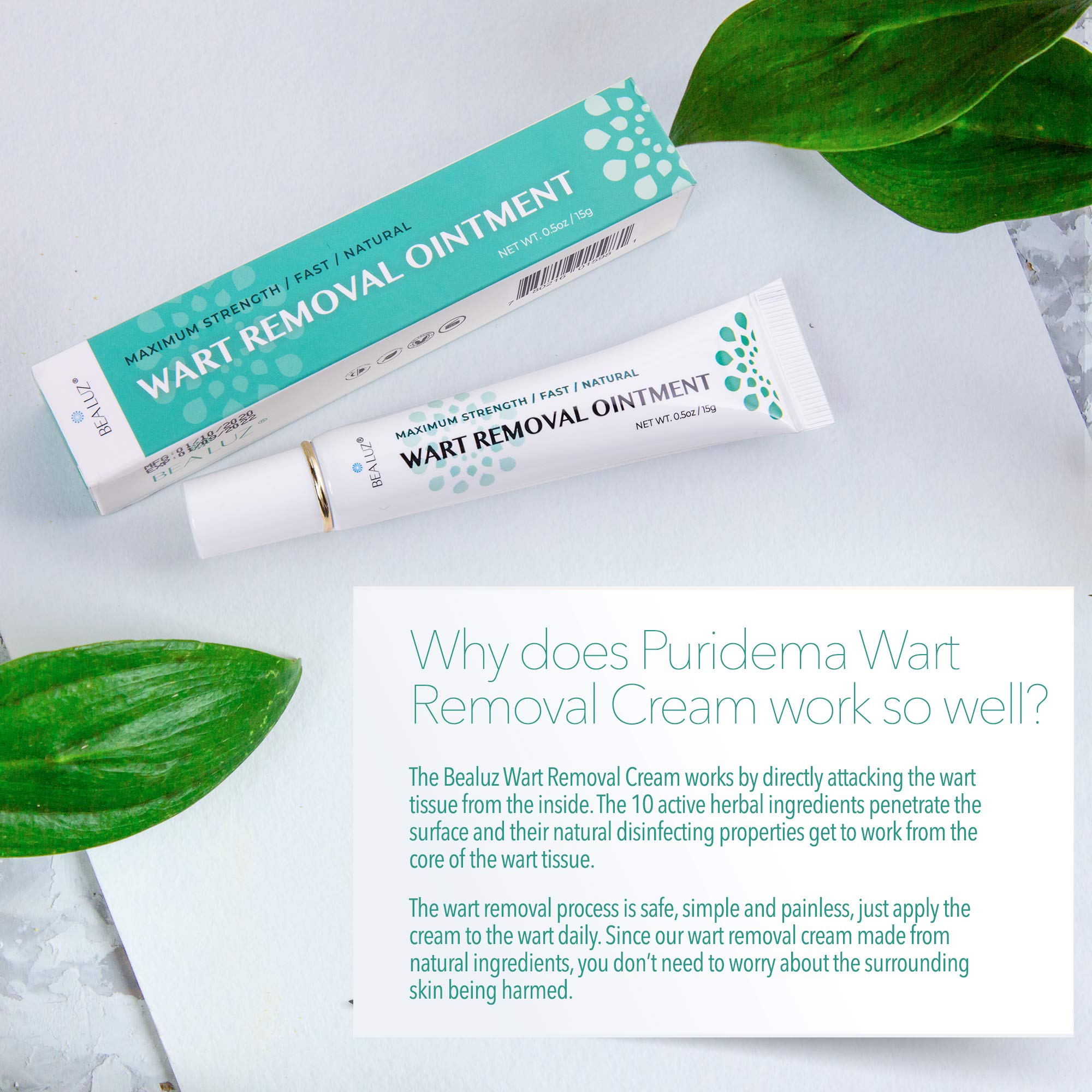 Wart Remover Safe for Sensitive Skin Natural Pain Free Salicylic Acid