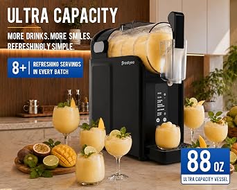 88oz Slushie Machine for Home with No Ice Needed, 5 Preset Program
