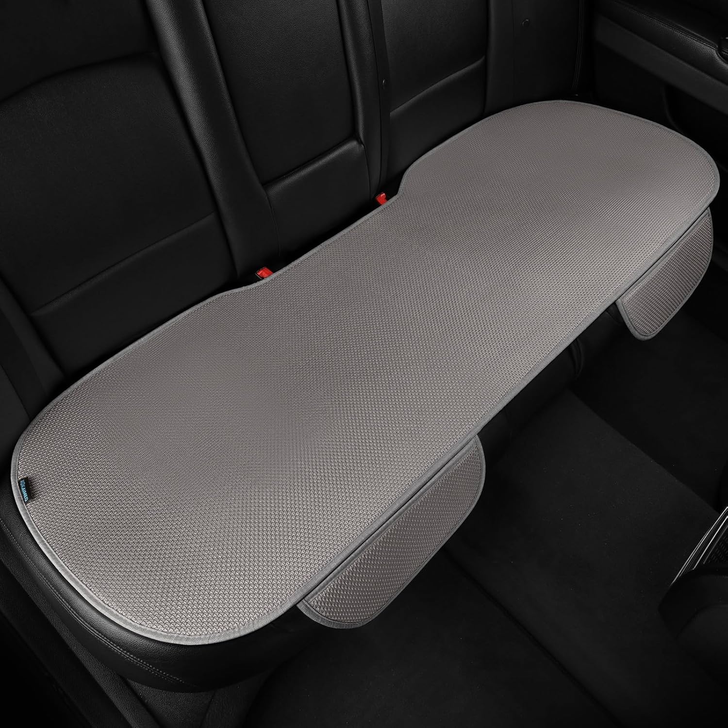 2pcs All-Season Car Seat Wraps Grey - Breathable Car Seat Covers with Anti Slip Bottom - Durable Auto Seat Cushions Universal Fit for Vehicles Cars SUV Trucks Front Seats