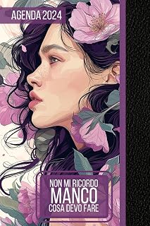 Agenda 2024 Manco: Flower girl (Italian Edition)