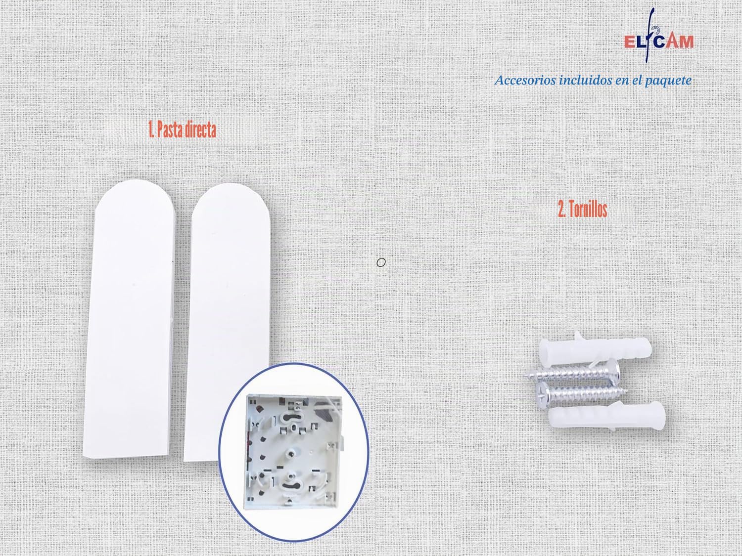 Elfcam® - Cable de Fibra Óptica SC/APC a SC/APC Monomodale Simplex, Entrega con Caja Punto Terminal Óptica PTO, Diámetro de Cable 4,0mm Blanco (20M)