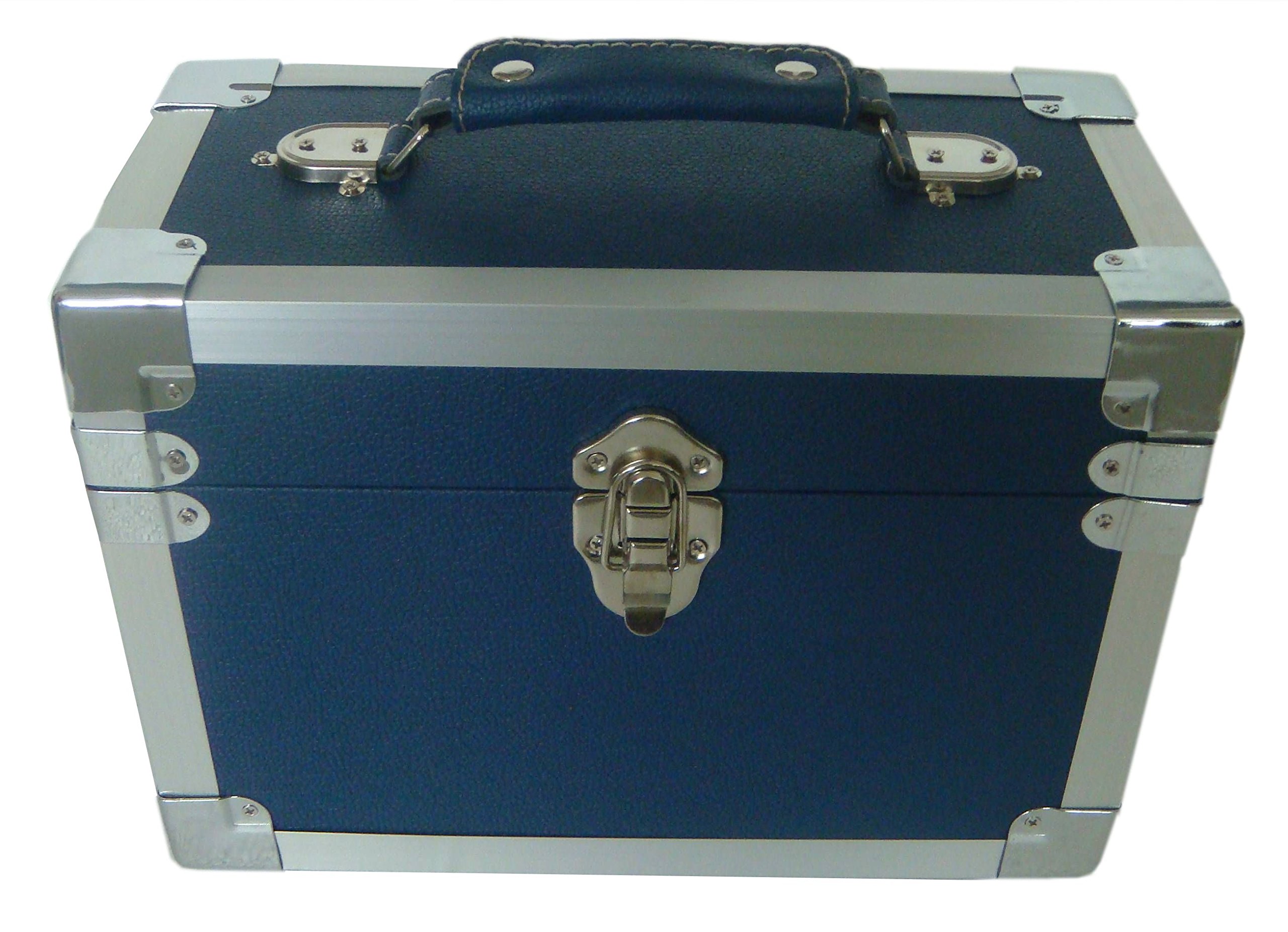 Steepletone SRB07CD CD & 7 Inch Vinyl Singles Retro Style Storage Carry Case RED