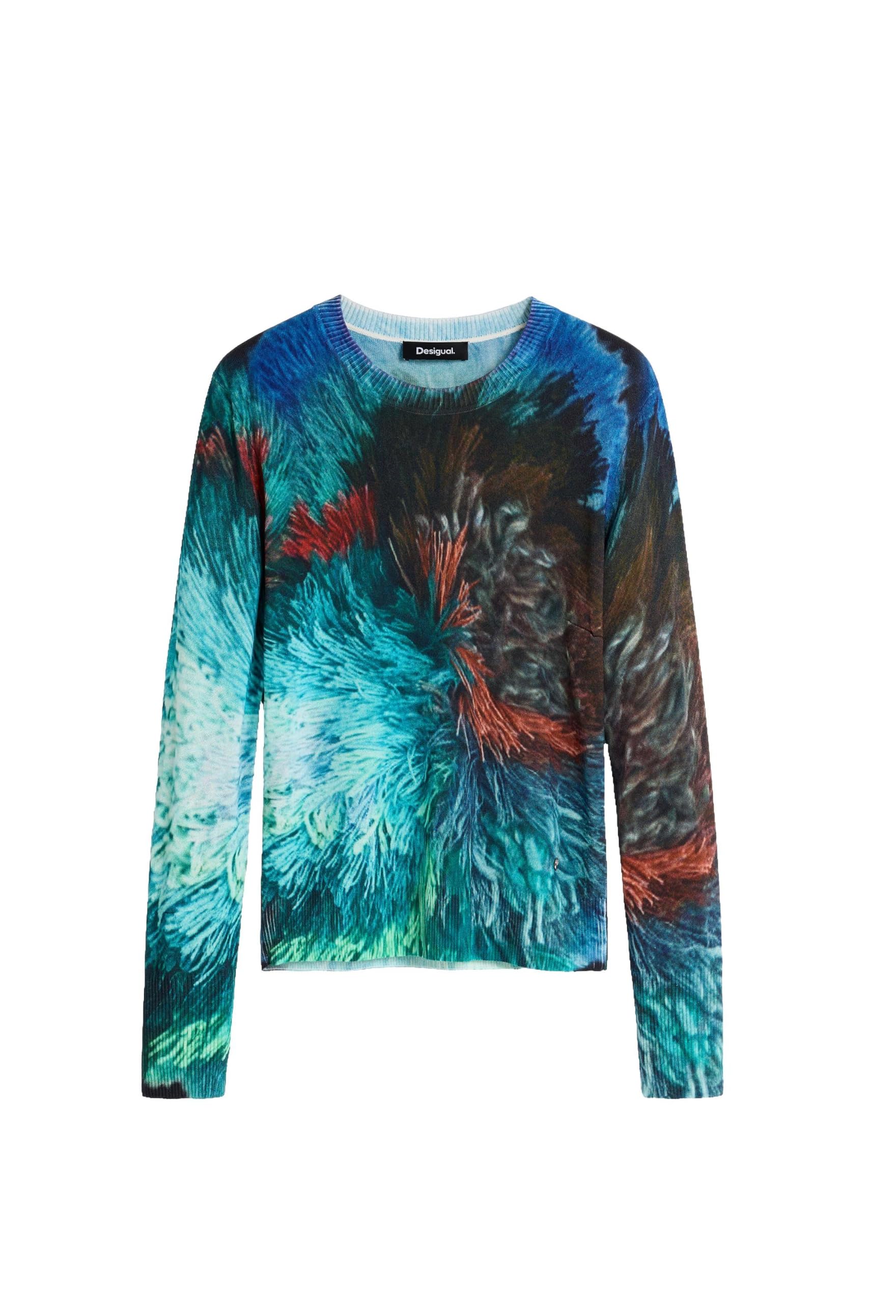 Desigual Damen JERS_Pompom_Lacroix Sweatshirt (1er Pack)