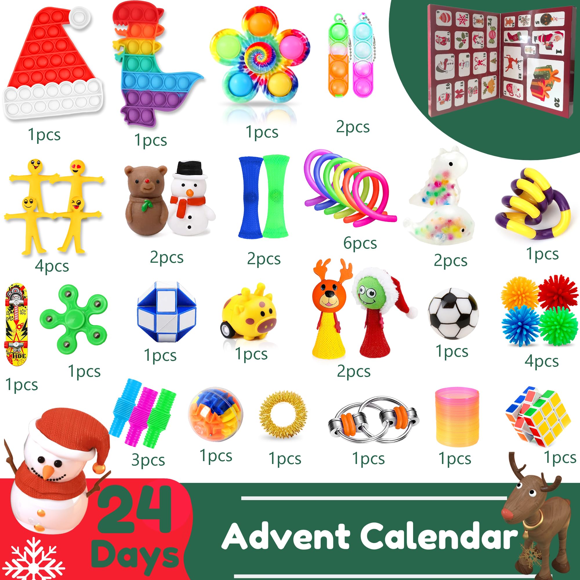 Calendario Dell'Avvento 2025 A Forma Di Paperella Da 24 Pezzi Calendario Del Conto Alla Rovescia Di Natale Da 24 Giorni Con Giocattoli Da Bagno A For 98550943