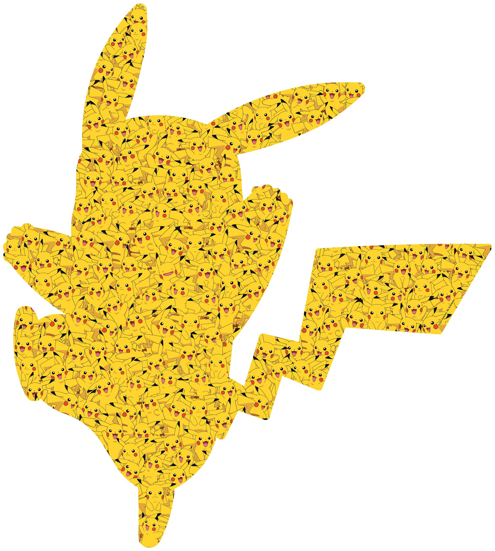 Ravensburger Pokemon Pikachu 727 piece Shaped Jigsaw Puzzle