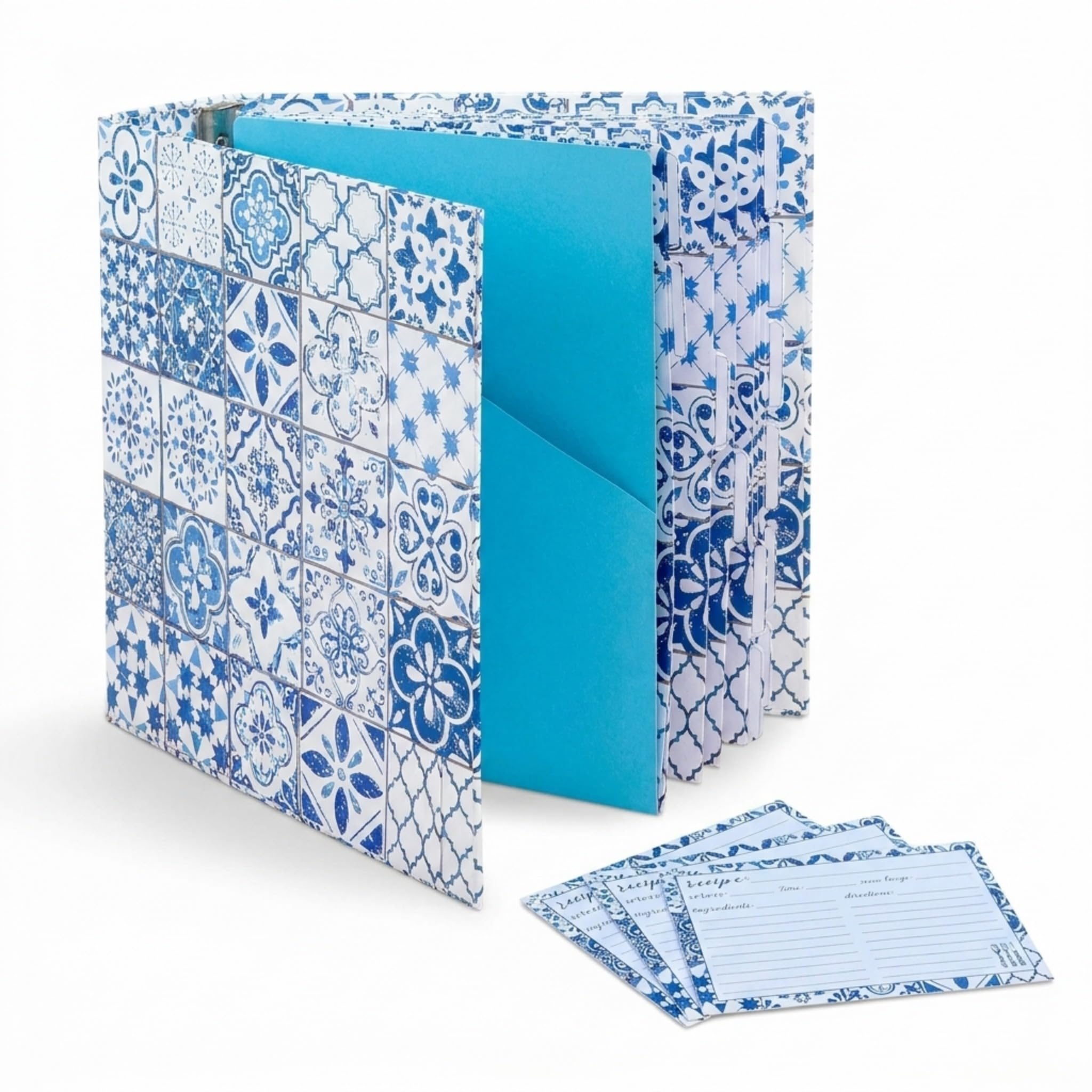 recipe book binder with cards Recipe Binder by Sugar Paper
