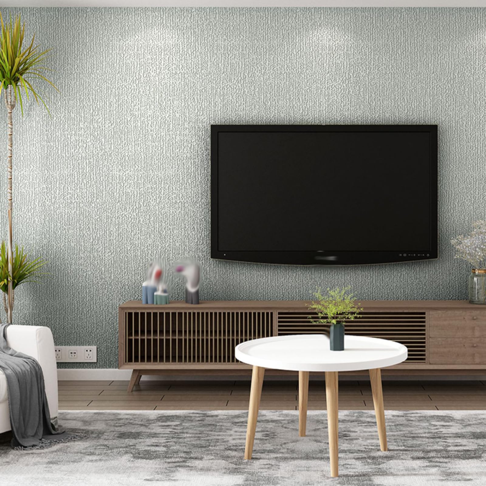 Samoprzylepna tapeta, naklejka ścienna z pianki lnianej 3D, tapeta termoizolacyjna, odporna na wilgoć samoprzylepna tapeta, łatwa w instalacji, do salonu, sypialni