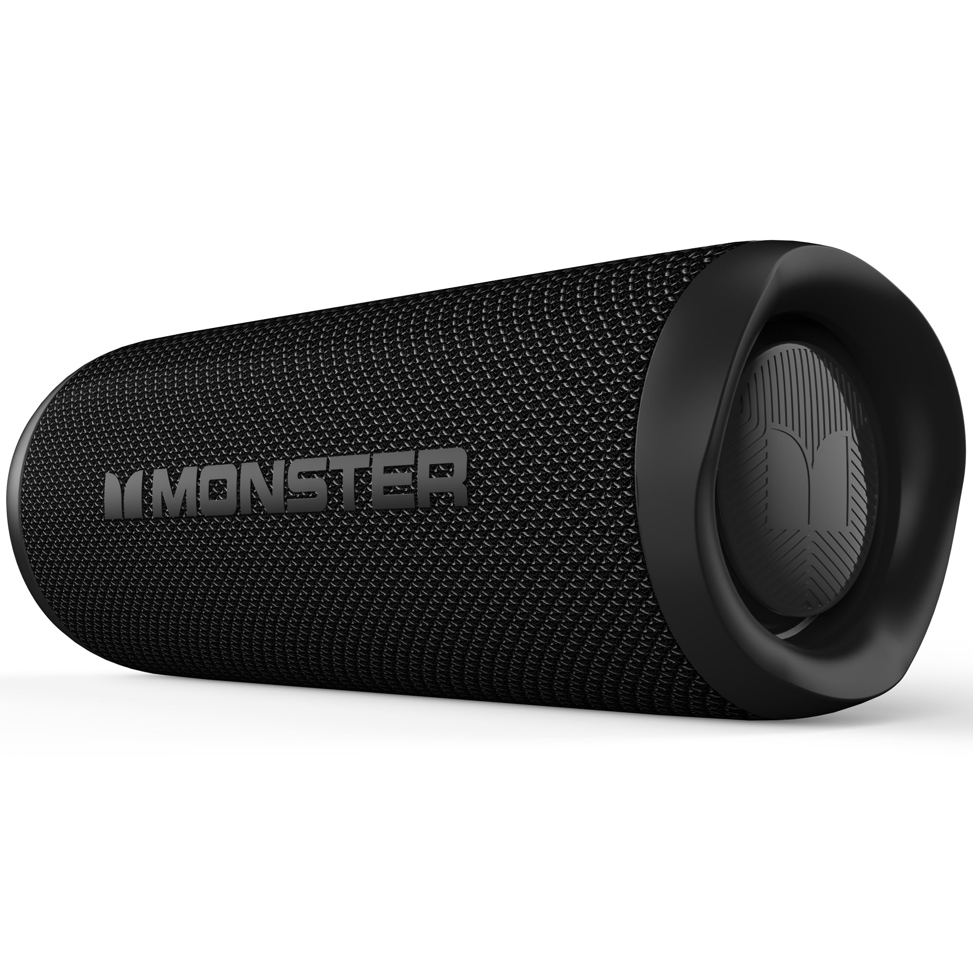 Monster Bluetooth Speaker, Wireless Portable Outdoor Bluetooth Speakers, 60W True Wireless Stereo IPX8 Waterproof, Dual PairingBluetooth 5.4 Built-in Mic, Black
