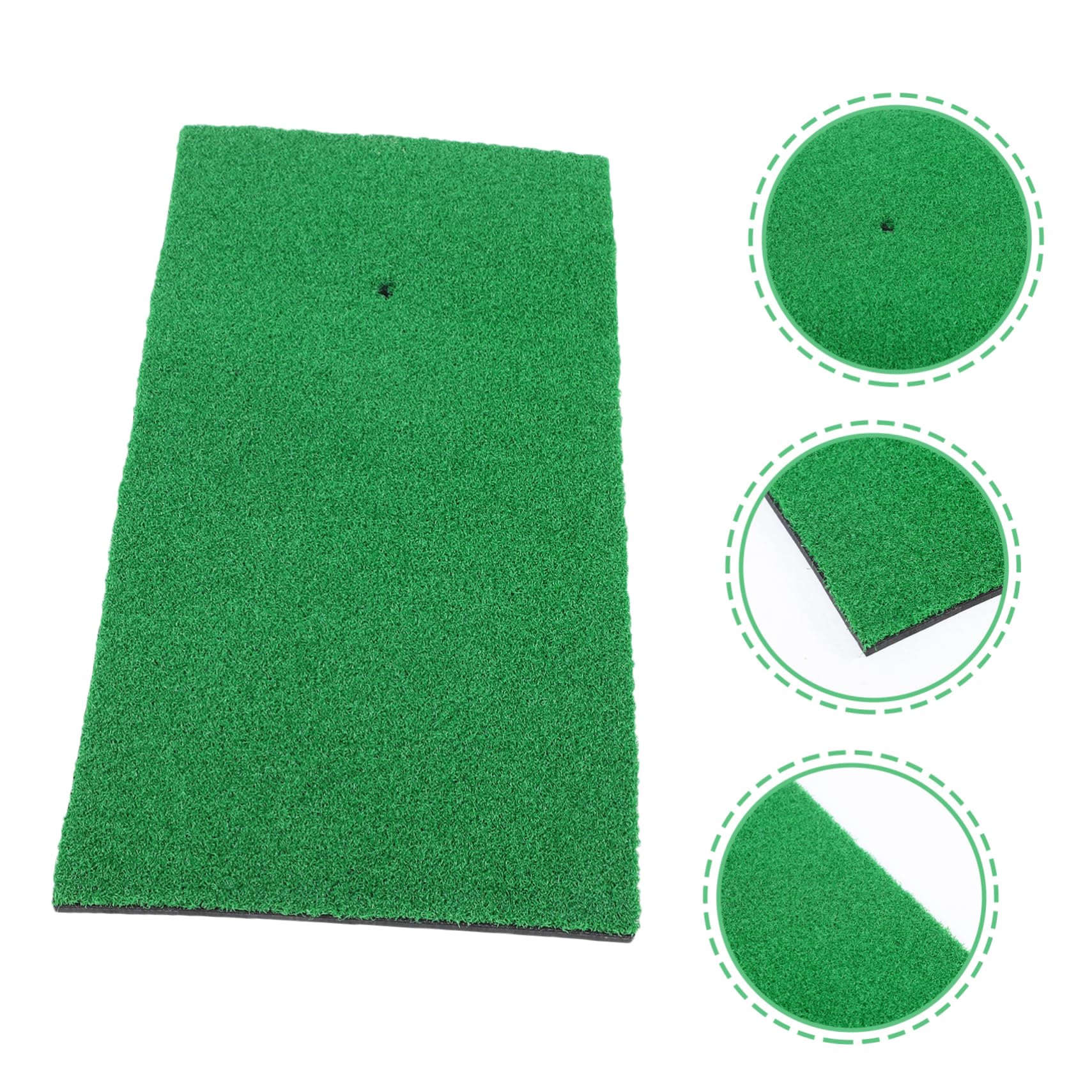 KOMBIUDA Professional Golf Practice Mat Durable Golf Hitting Putting Turf for Beginners Pros Compact Training Aid for Home Outdoor Use