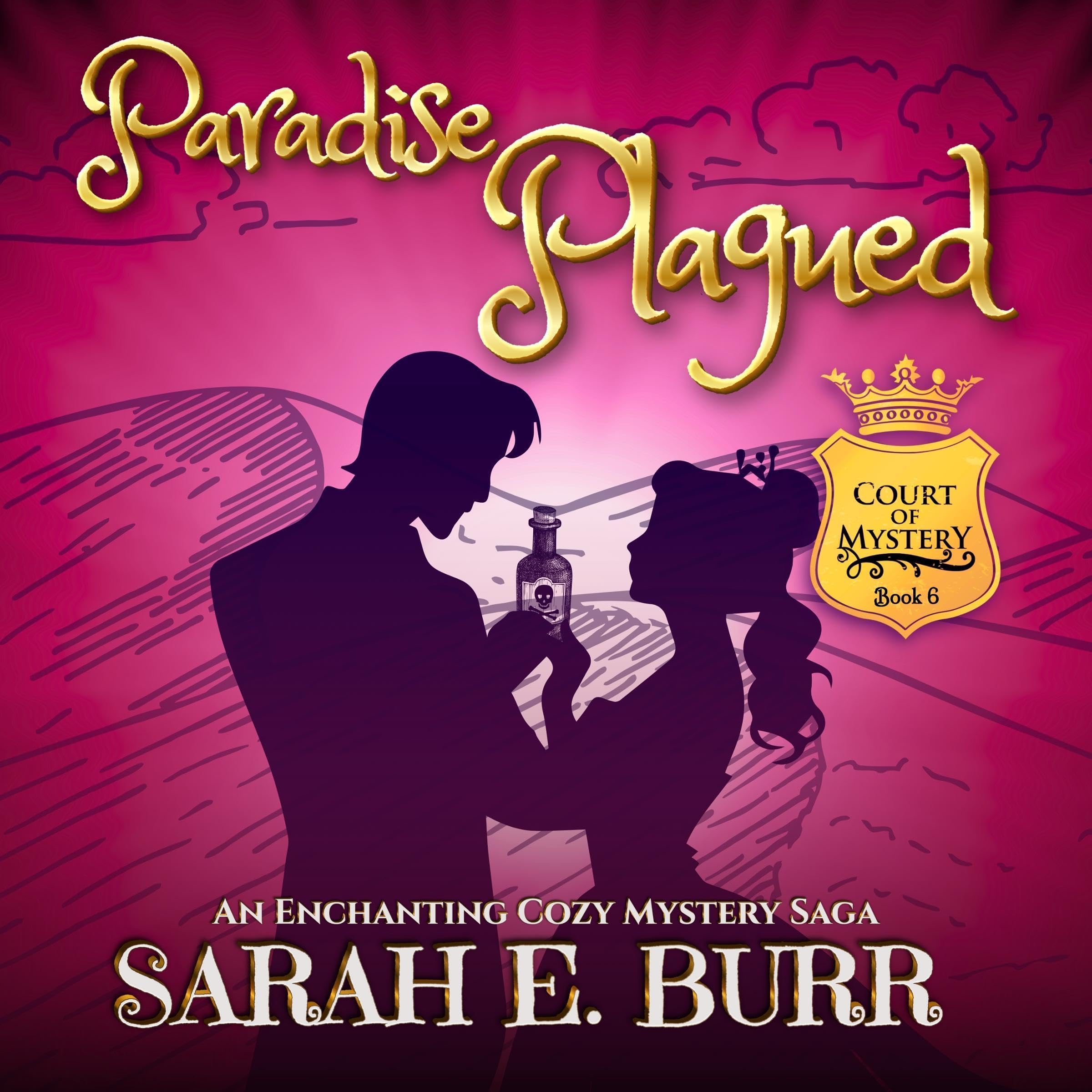 Cover art for Paradise Plagued (Book 6, Court of Mystery)