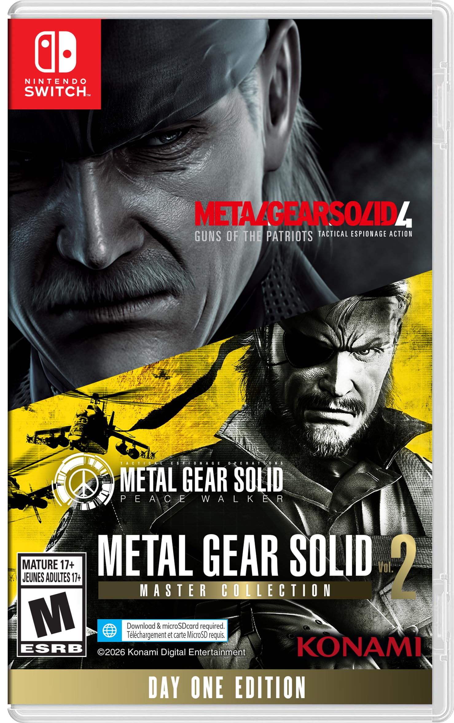 Amazon.com: METAL GEAR SOLID | MASTER COLLECTION Vol. 2: DAY ONE