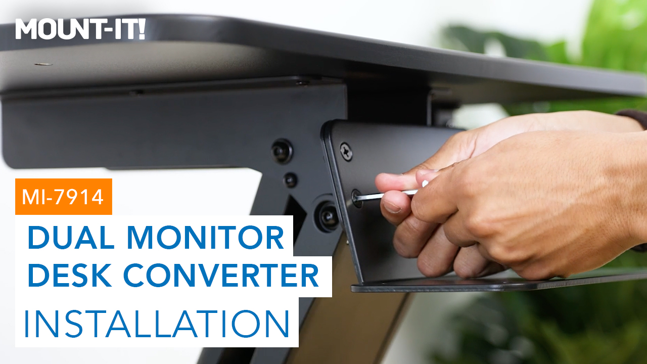 Amazon.com: Mount-It! Standing Desk Converter, Stand Up Desk Riser