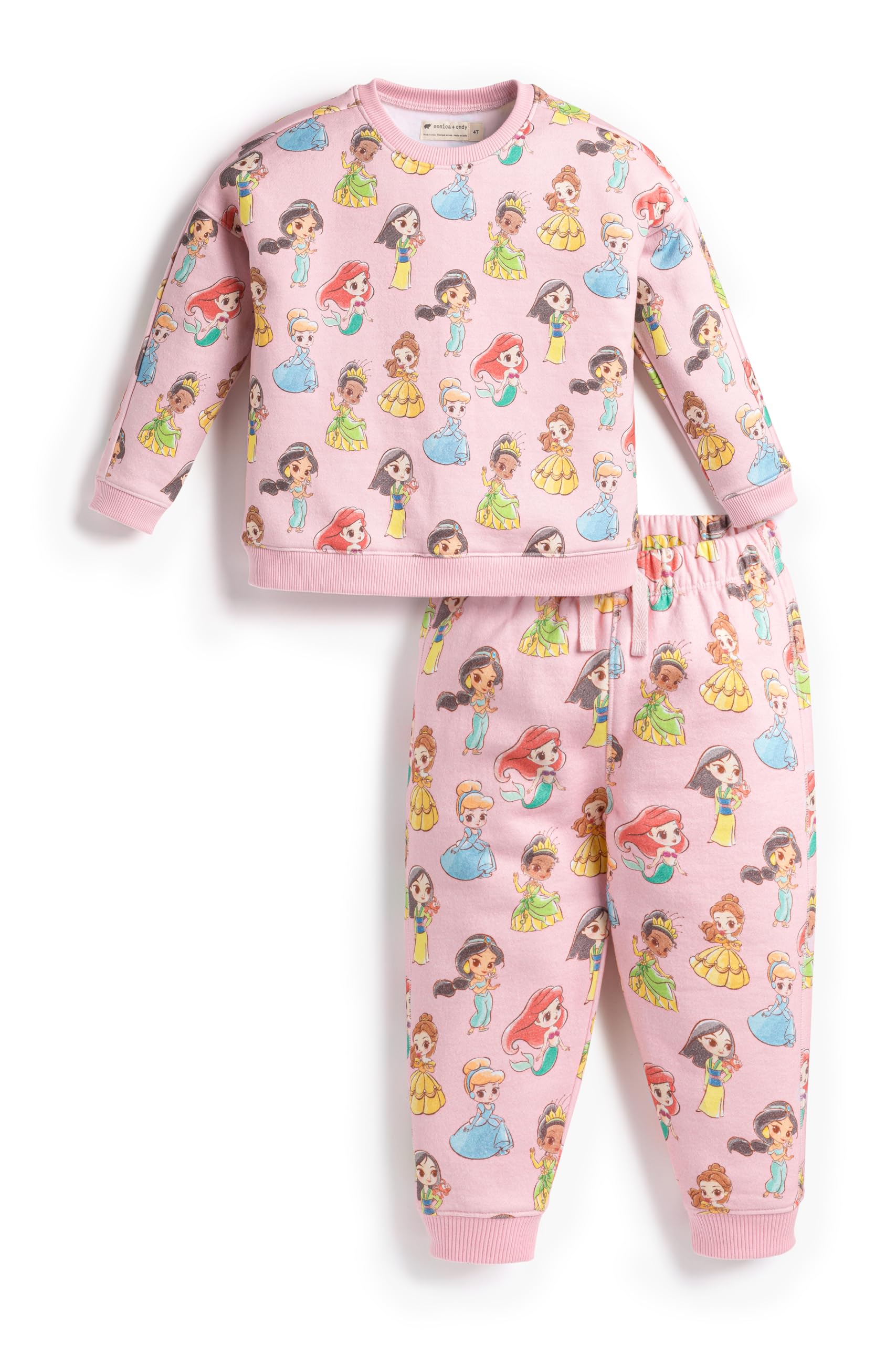 monica + andy unisex-child Organic Sporty Sweatsuit
