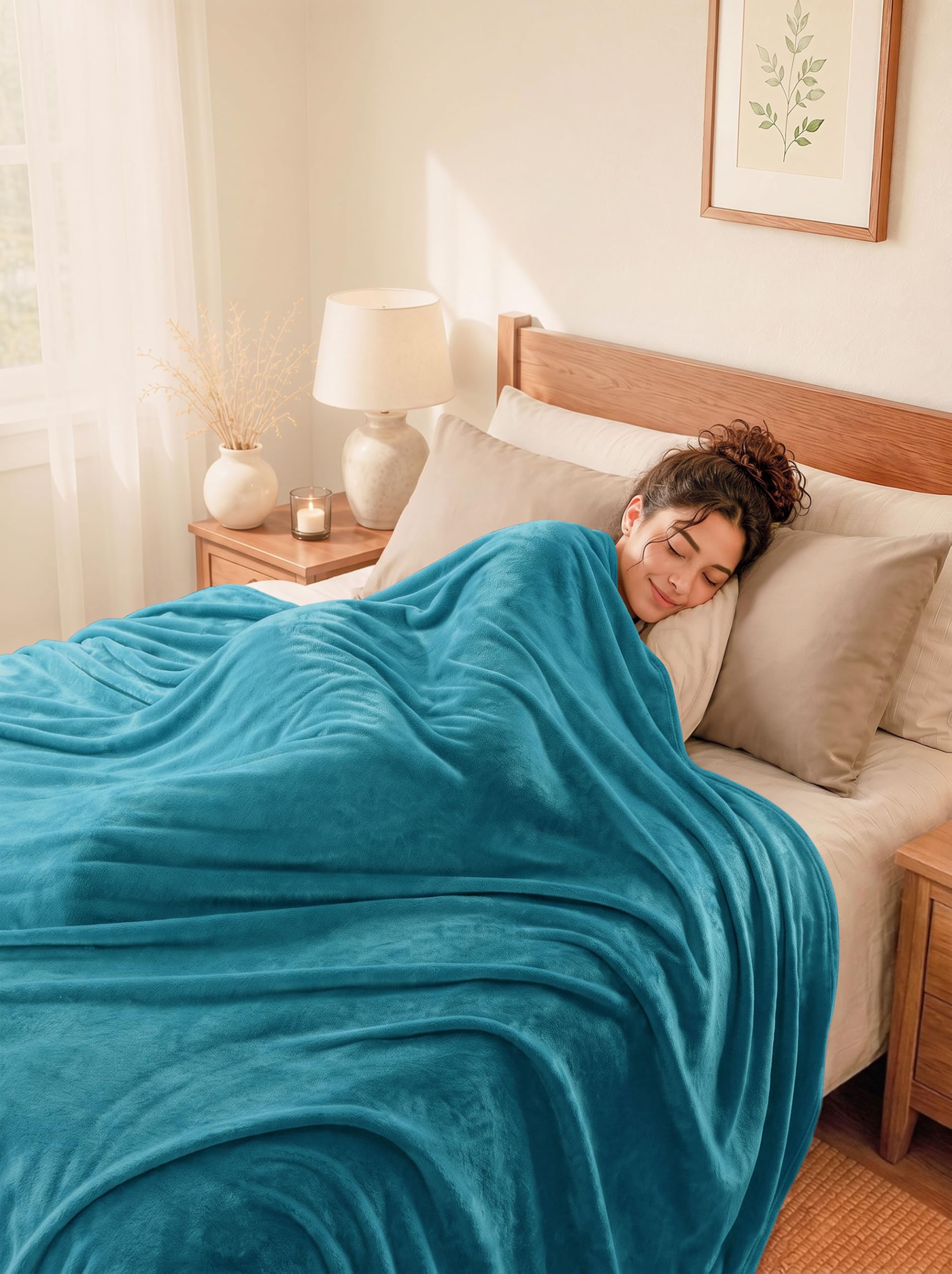 Amazon｜Utopia Bedding ソフトフリースベッドブランケット スロー