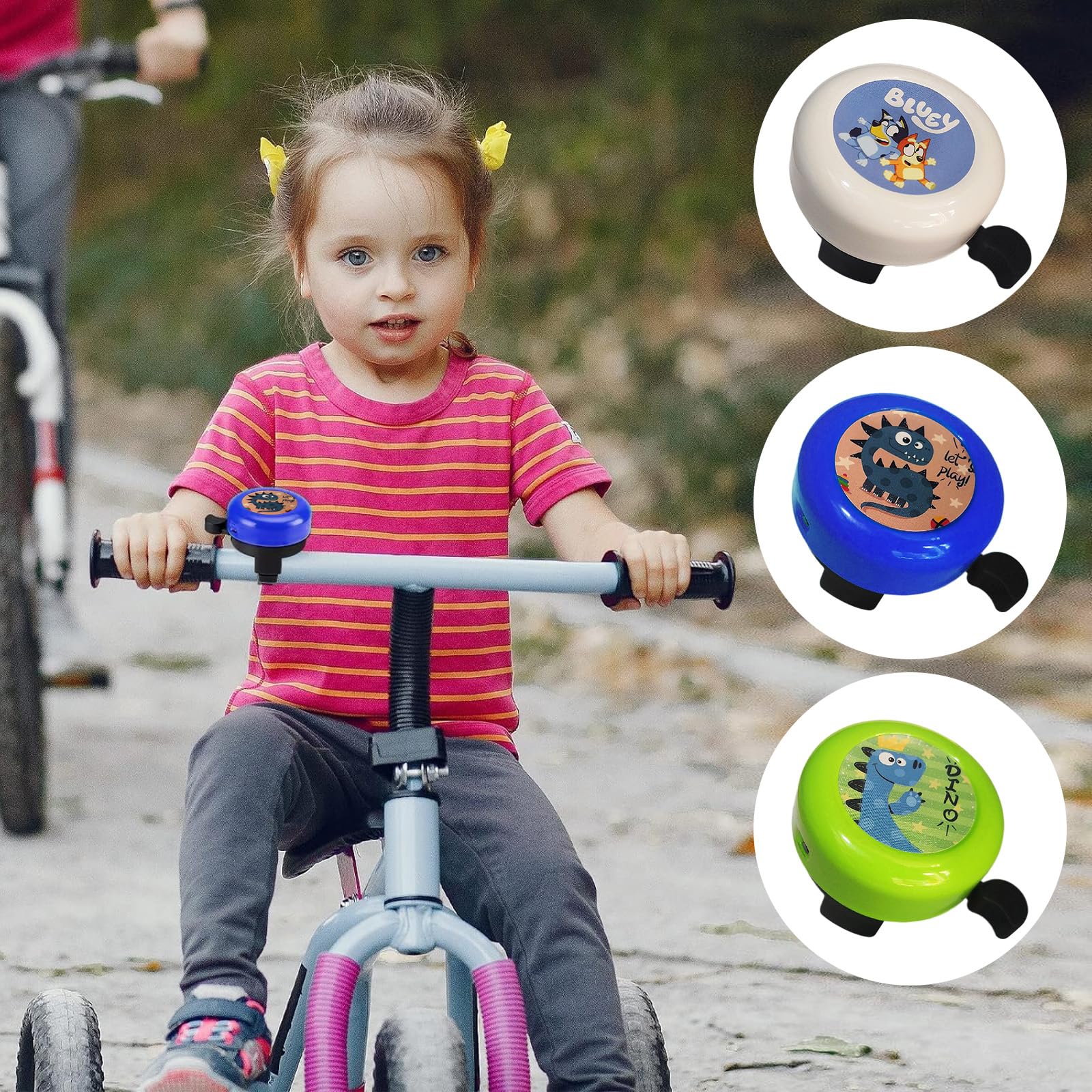 Kinderfahrradklingel Aus Silikon - Lustige Airbag Hupe Für Kinderfahrräder & Laufräder