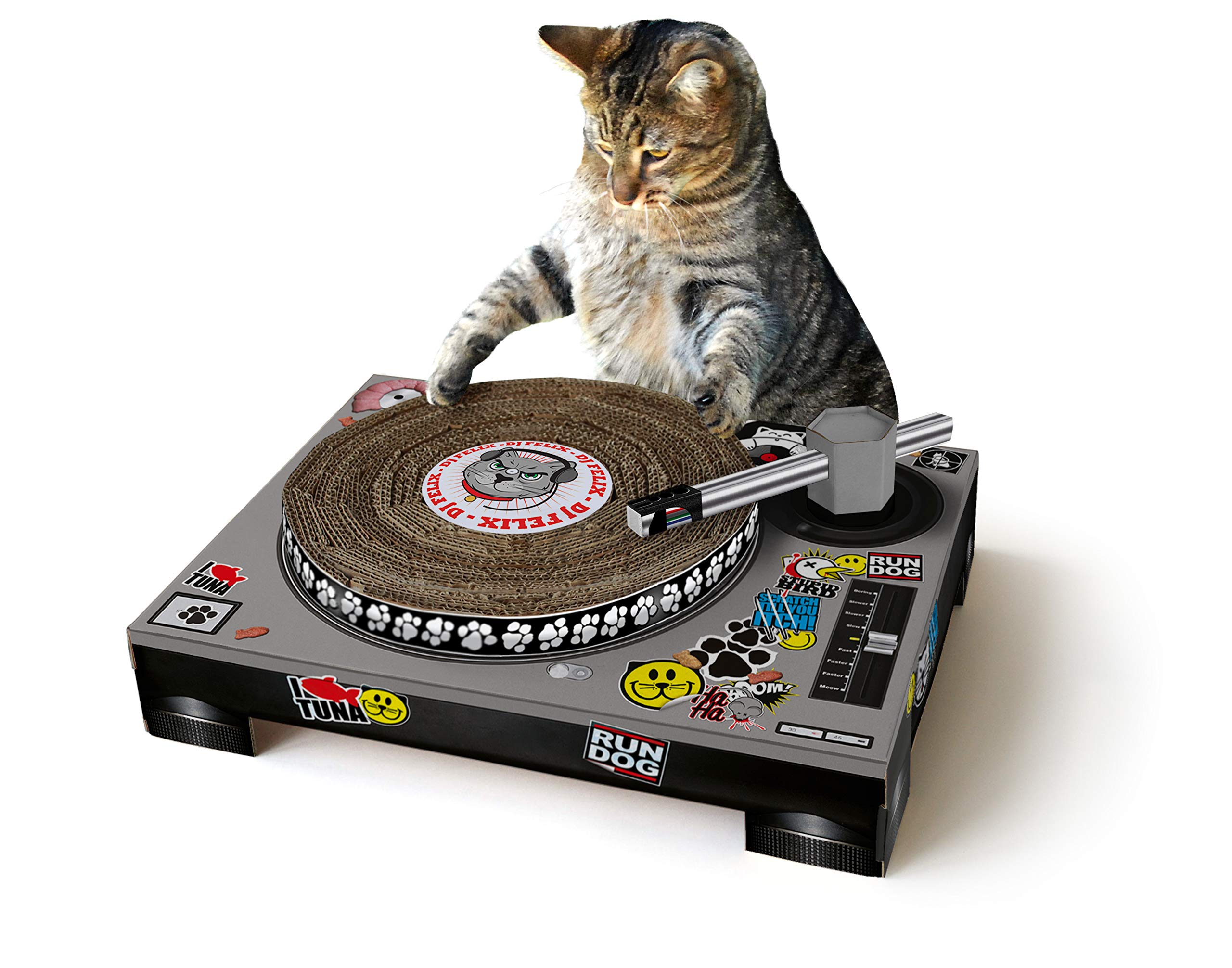Amazon | SUCK UK Cat DJ Scratching Deck サックユーケー キャットDJ