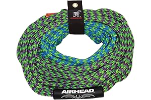 Airhead 2-Section Boat Tow Rope for 1-4 Riders
