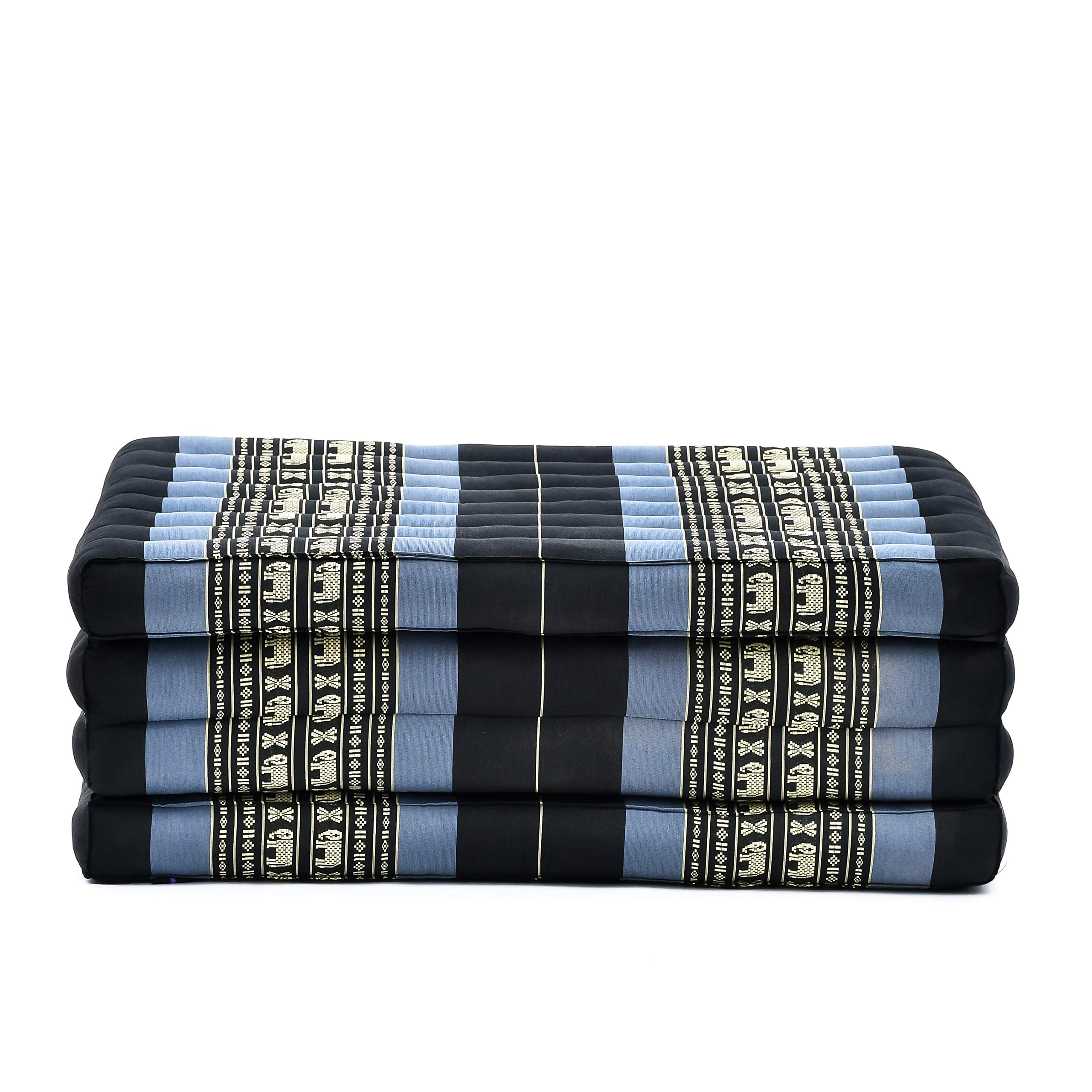 Leewadee Gran Colchoneta Tailandesa Plegable - Kapok Suelo Futon Alternativa para Masaje Thai, Yoga & Meditación