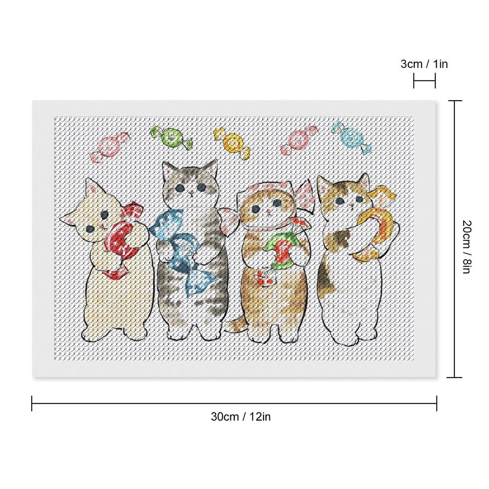 Amazon.co.jp: モフ-サンド Mofusand ダイヤモンド画 5D