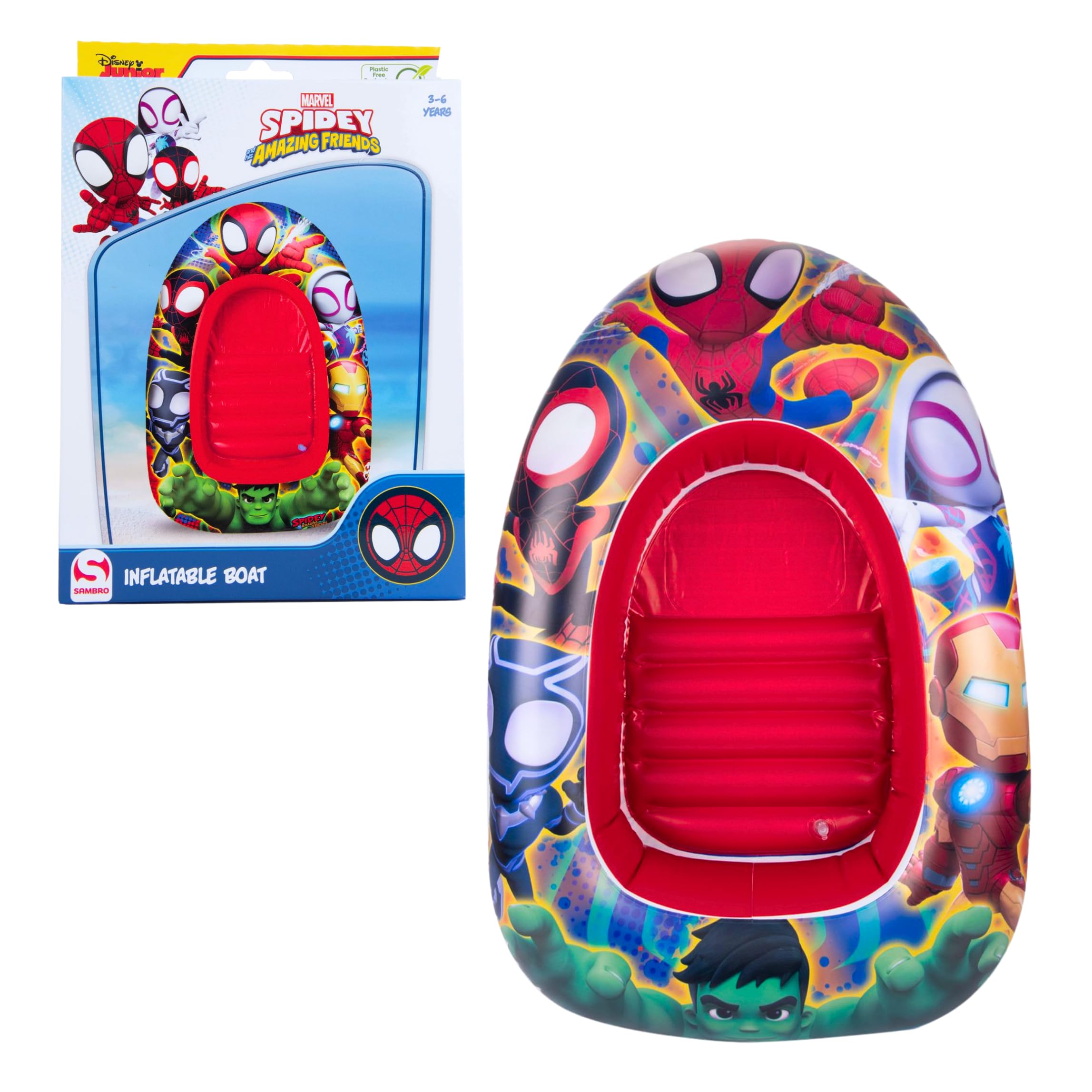 Marvel Spidey Barca Gonfiabile, Materassino Da Piscina, Barca Gonfiabile, Galleggiante Per Bambini, Amaca Acquatica, Materassino Da Spiaggia, Sedia Ad Acqua