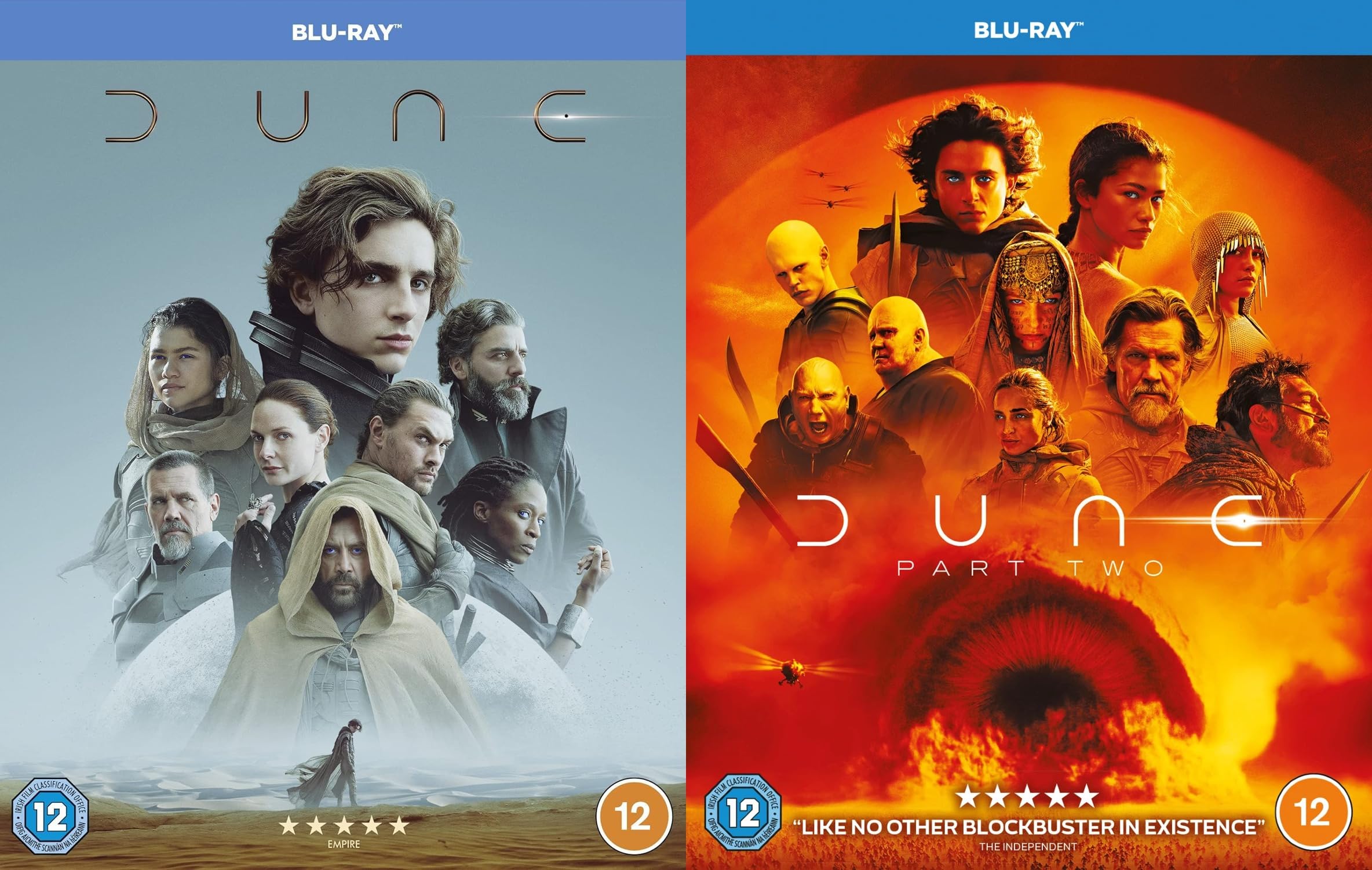 Dune: Part One & Part Two (Dune 2-movie Collection) [Blu-ray] [Region Free]