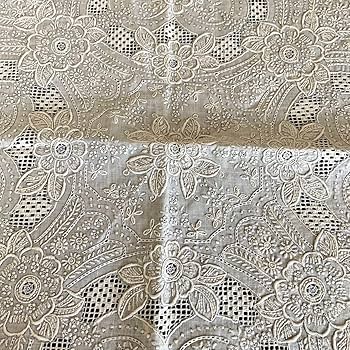 Amazon.co.jp: 汕頭 スワトウ レース ハンカチ 手刺繍 手工芸