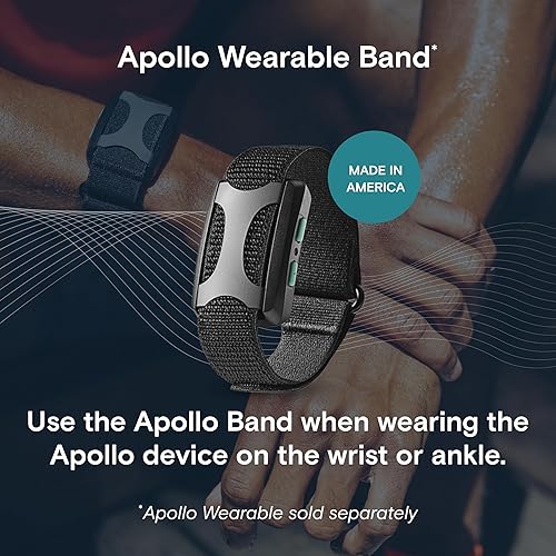 Miniatura 7 de Apollo Neuro Apollo Band  Correa de repuesto ajustable para muñeca, alivio del estrés y dispositivo natural para ayudar al sueño para hombres,