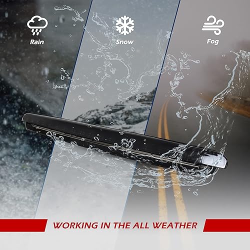 Miniatura 5 de KEWISAUTO Tercera luz de freno LED para Scion tC 05-10, lente ahumada trasera central de montaje alto, luz de freno para Scion tC 2005-2010,